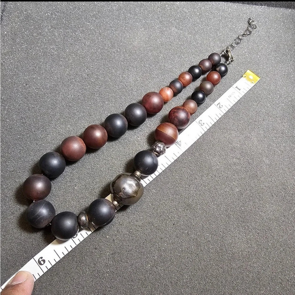 SILPADA AGATE CHALCEDONY NECKLACE ELECTROFORMED STERLING SILVER RETIRED - Picture 9 of 9